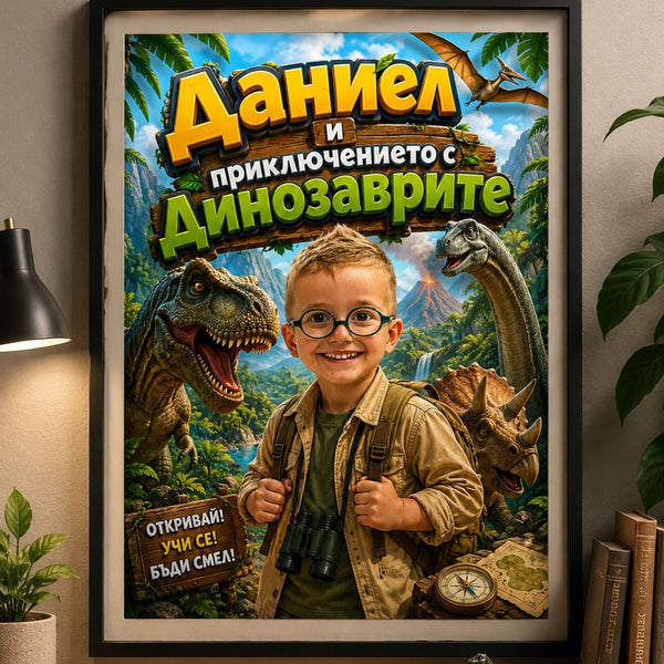 Плакат A3 — Динозаври
