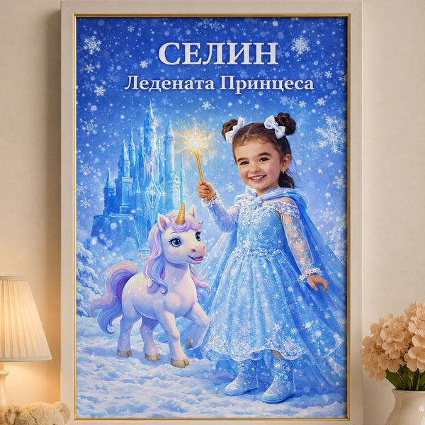 Плакат A3 — Ледена принцеса
