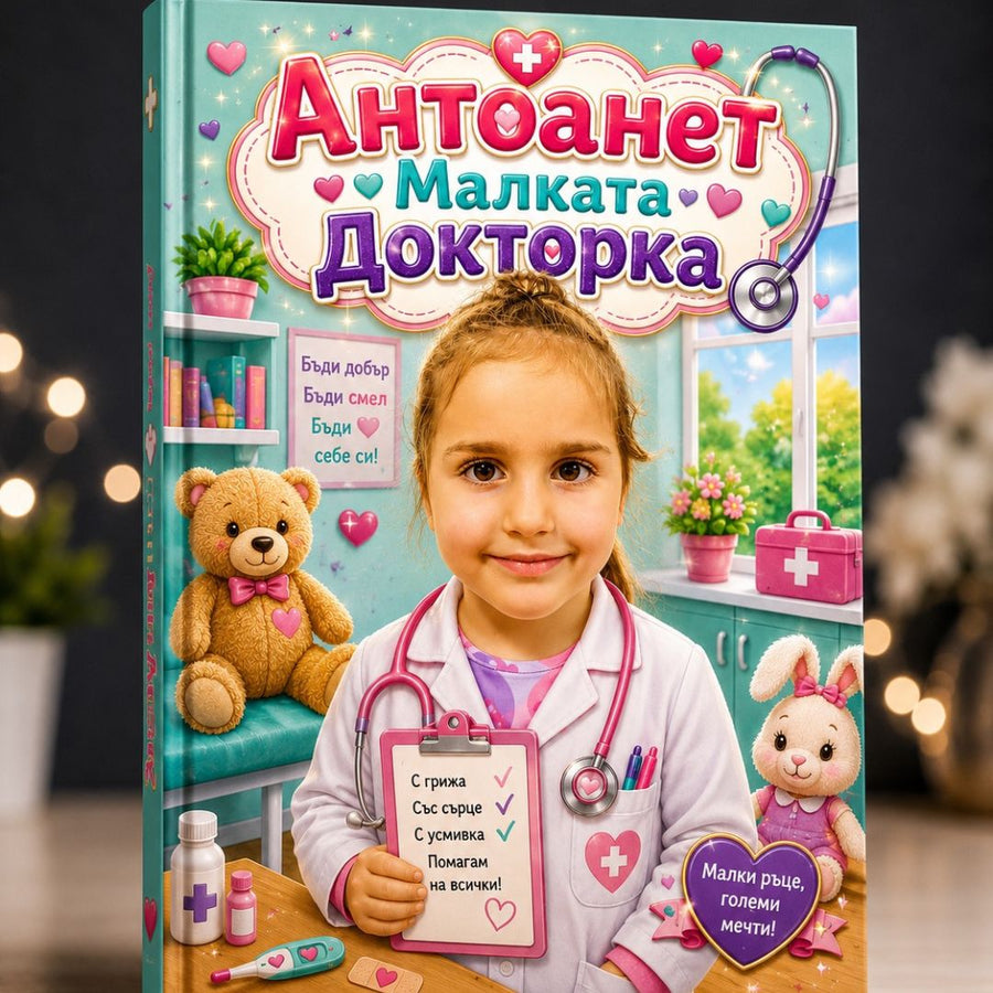 Книжка за оцветяване — Малкият доктор