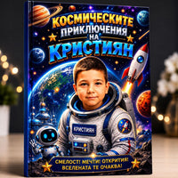 Книжка за оцветяване — Космически приключения