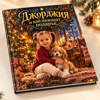 Джорджия и най-важният подарък — примерна коледна корица