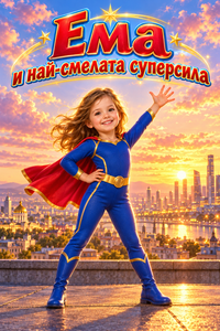 Примерна корица за момиче — Ема и най-смелата суперсила