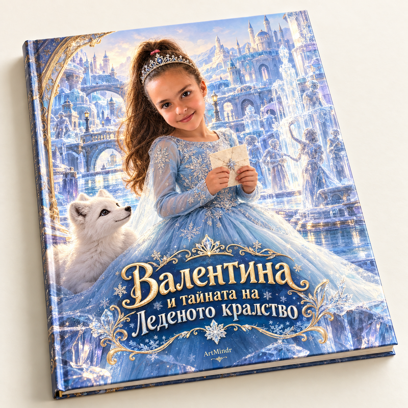 Корица: Валентина и тайната на Леденото кралство