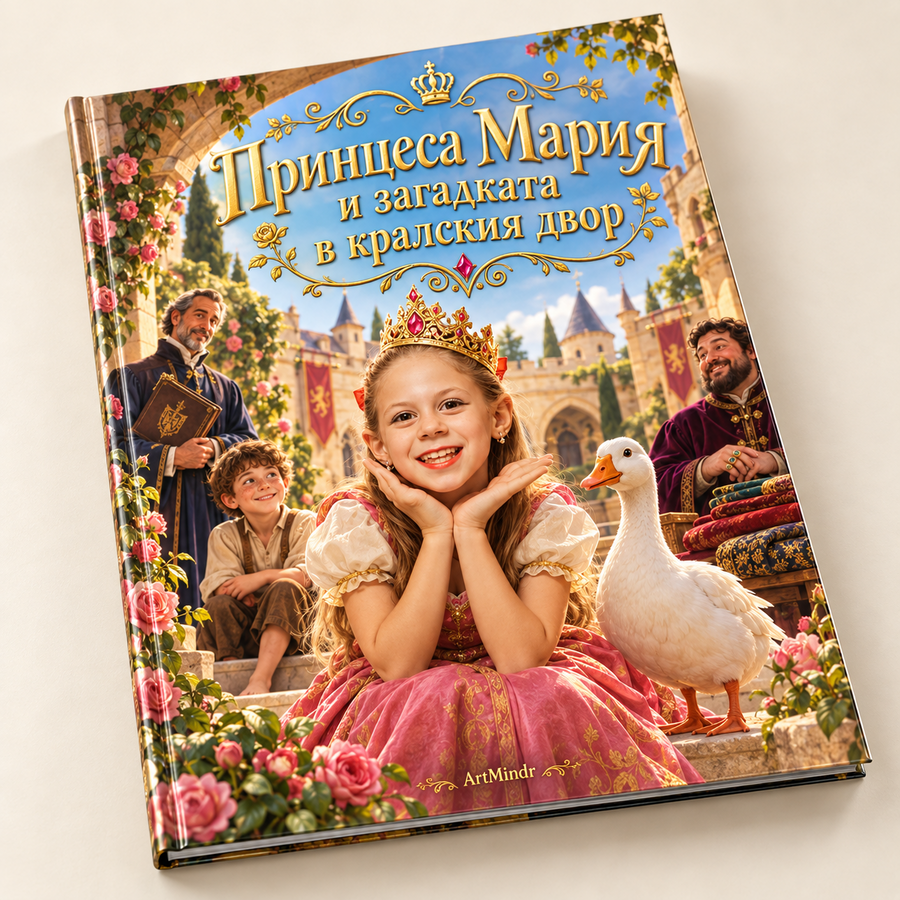 Корица: Принцеса Мария и загадката в кралския двор