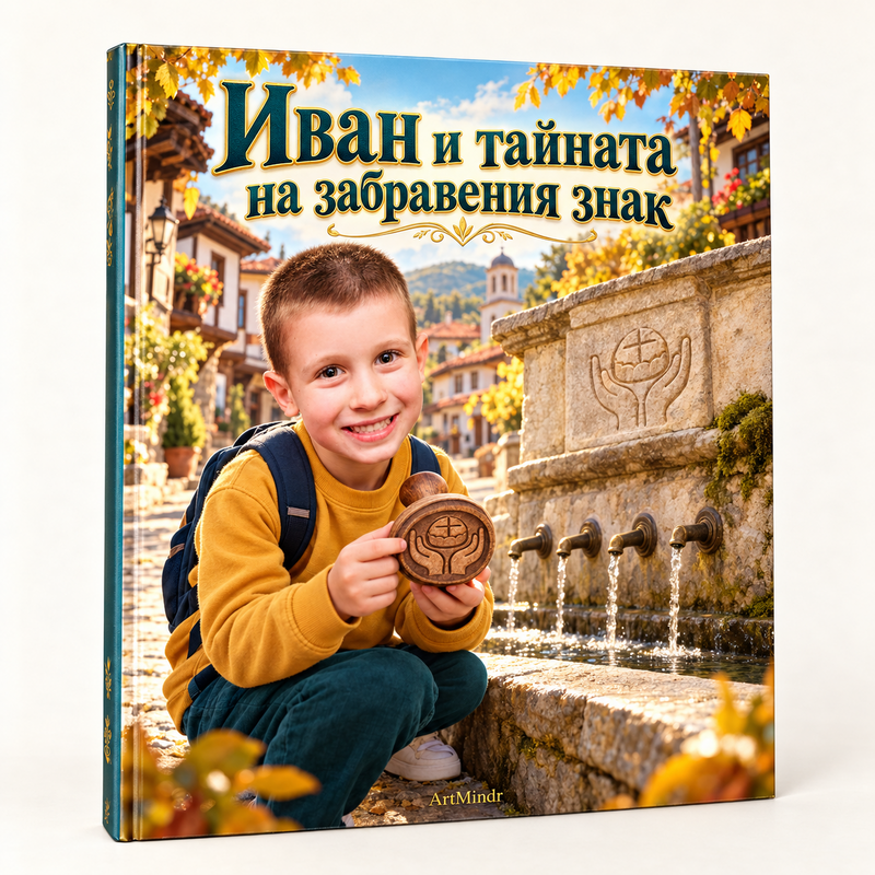Забравеният знак — примерна корица