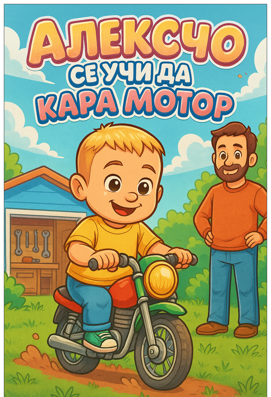 Персонализирана книжка с Твърди корици